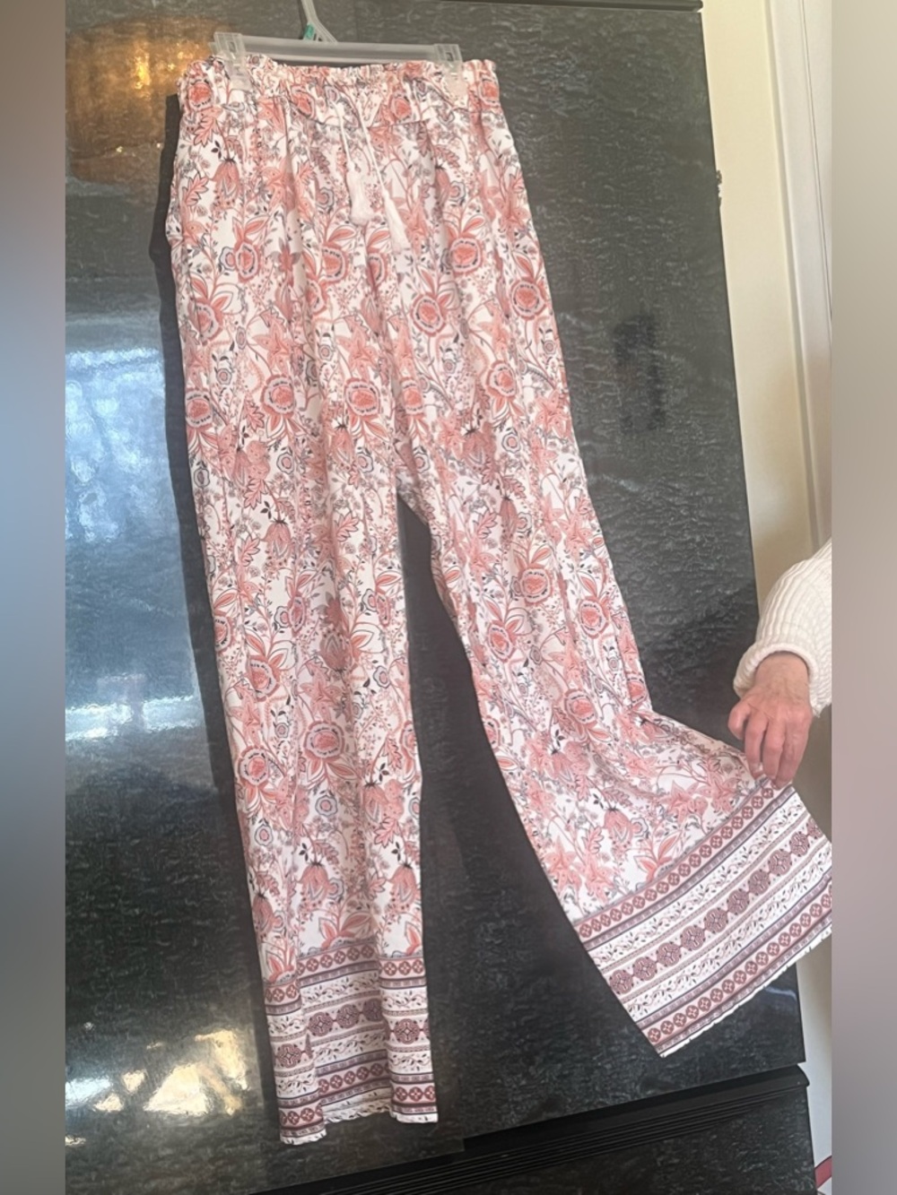 Floral Print Wide-Leg Palazzo Pants